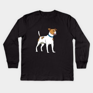 Jack Russell Terrier Kids Long Sleeve T-Shirt